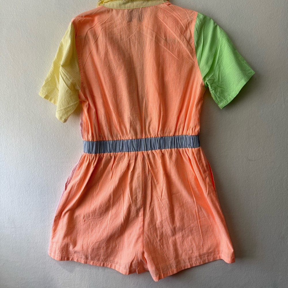 Judith March Pastel Patchwork Star Romper - Picture 5 of 7